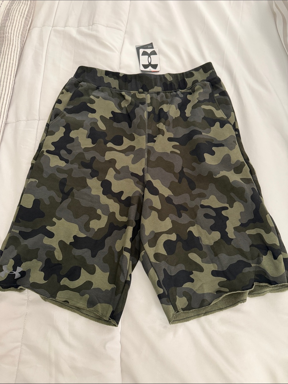 Under Armour Youth Camo Sweat Shorts